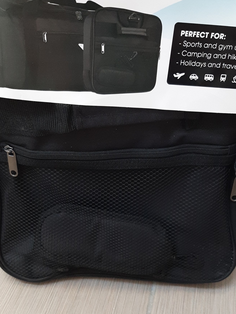 Collapsible Rolling Duffle Bag NWT - Picture 7 of 7